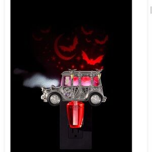 Bath and Body Works Spooky Hearse Car Light Up Wallflower Plug
